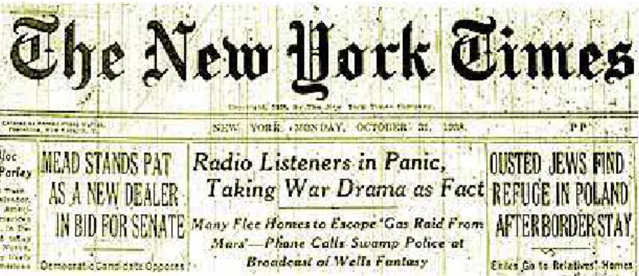Figura 11: Imagem do Jornal “The New York Times”  de outubro/ 1938. 