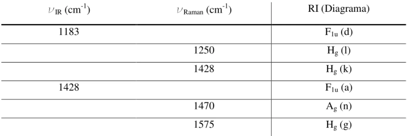 Figura 2.4 – Espectro Raman polarizado de um filme de C 60 , obtido à temperatura ambiente