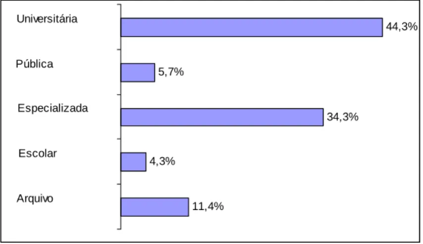 GRÁFICO 4: Tipo de Unidade de informação