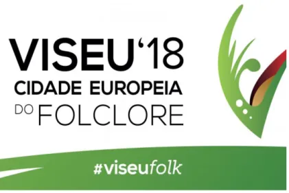 Figura 4: Marca – Viseu 2018, Cidade Europeia do Folclore   Fonte: Viseu Marca