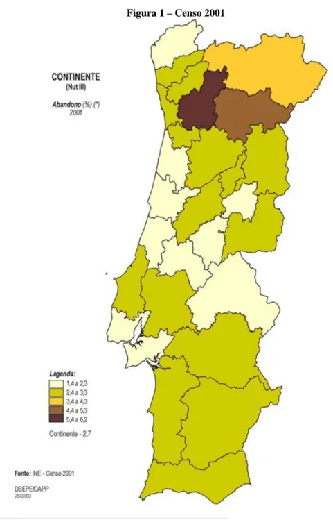Figura 1 – Censo 2001 