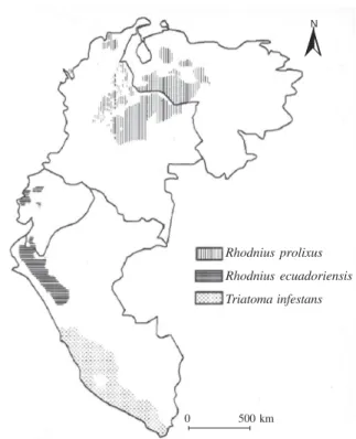 Fig. 2: distribution of insect candidates for large-scale interventions, taking into account their adaptation to human habitat: R