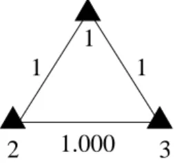 Figura 2.5: Exemplo de uma solução com três concentradores em uma rota.