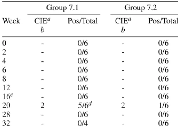 TABLE VI