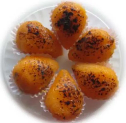 Figure 1. Portuguese traditional sweet: “egg chestnuts”. 