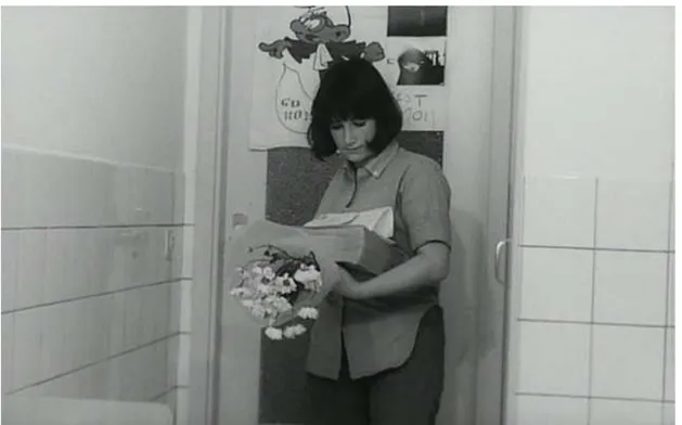 Fig. 09. O segredo atrás da porta. Saute ma ville (Chantal Akerman, 1968) 