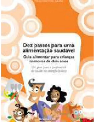 Figura  2  Cartilha  referente  à  Norma  Brasileira  de  Comercialização  de  Alimentos  para  Lactentes  e  Crianças  de  Primeira  Infância,  Bicos,  Chupetas  e  Mamadeiras 