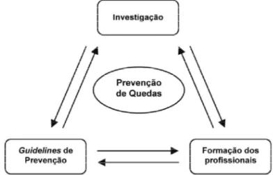 Figura 3 – Estratégia de prevenção de quedas baseada na evidência científica 