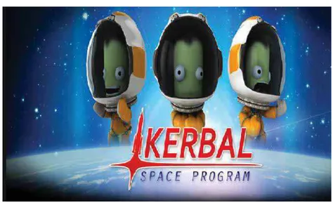 Figura 6: Tela de Abertura do Software Kerbal Space Program 
