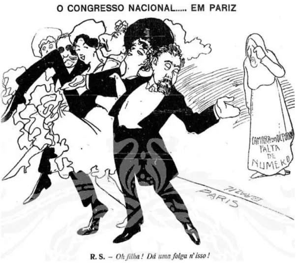 Ilustração 11: O Congresso Nacional... Em Paris 