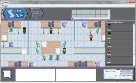 Figure 3.1. SimSE main interface.