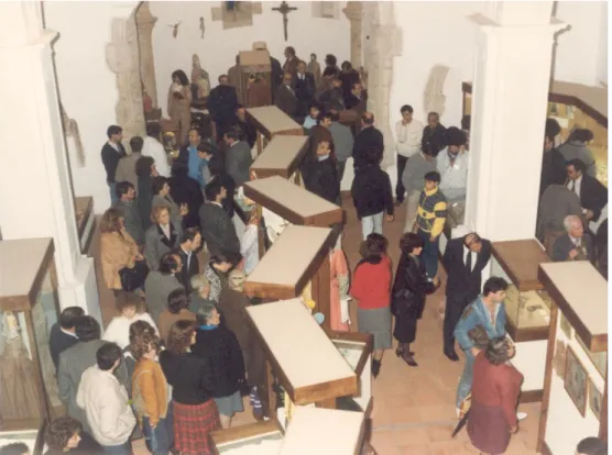 FOTO 4 – Vista geral do Museu Municipal de Marvão no dia em que foi  inaugurado (7 de Novembro de 1987) 