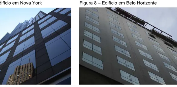 Figura 7 – Edifício em Nova York                             Figura 8 – Edifício em Belo Horizonte 