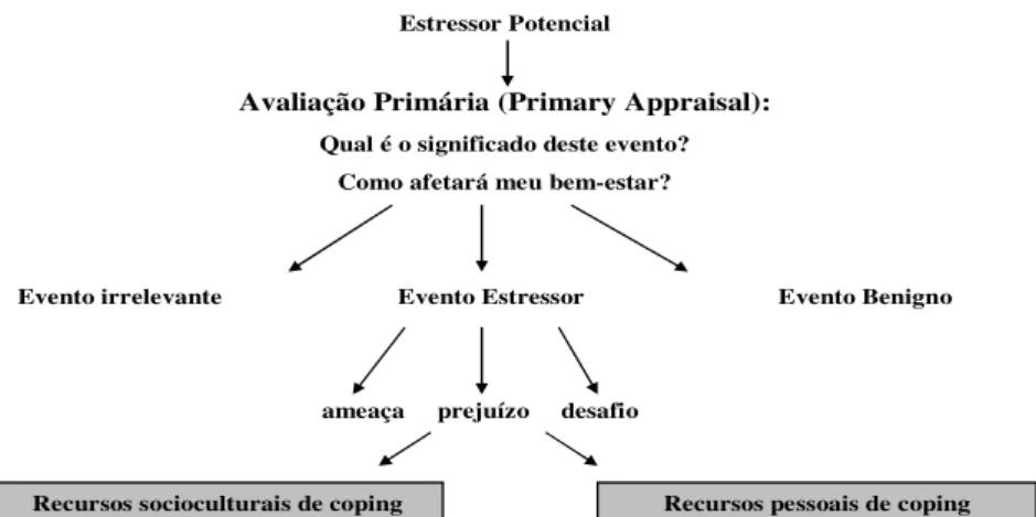 Figura 2 – Modelo de Processamento de Estresse e Coping 
