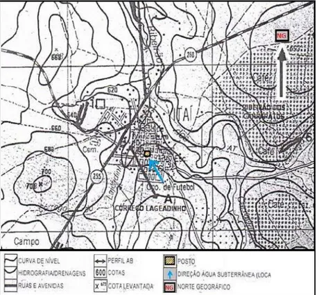 Figura 33 - Folha Cartográfica do Município de Itaí 