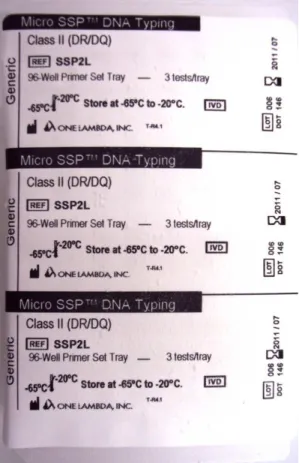 Figura 6 - Microplaca PCR-SSP 