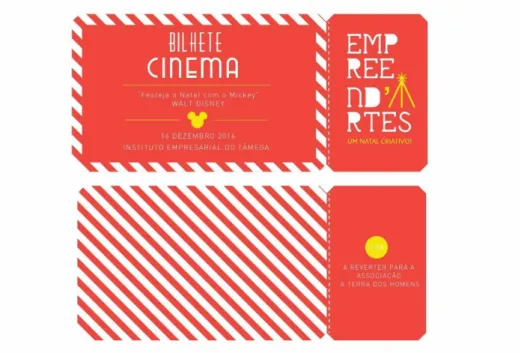 Figura 33. Bilhete Cinema Empreendartes 