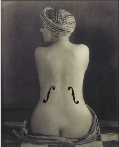 Figura 7: Le Violon d'Ingres, 1924, por Man Ray 