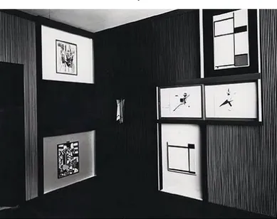 Fig. 7 - El Lissitzky, Kabinett der Abstrakten, 1928 
