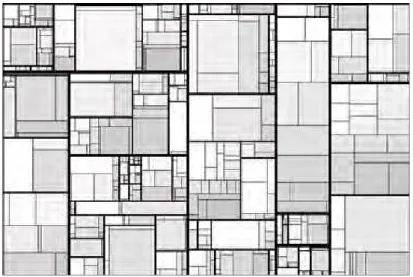 Figura 2.7: Exemplo de uma visualização Treemap (Bederson et al., 2002)