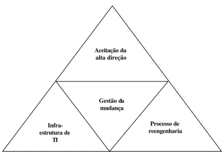 FIGURA 2 - CATEGORIAS PARA O SUCESSO DO ERP               FONTE: Jarrar et al., 2000.