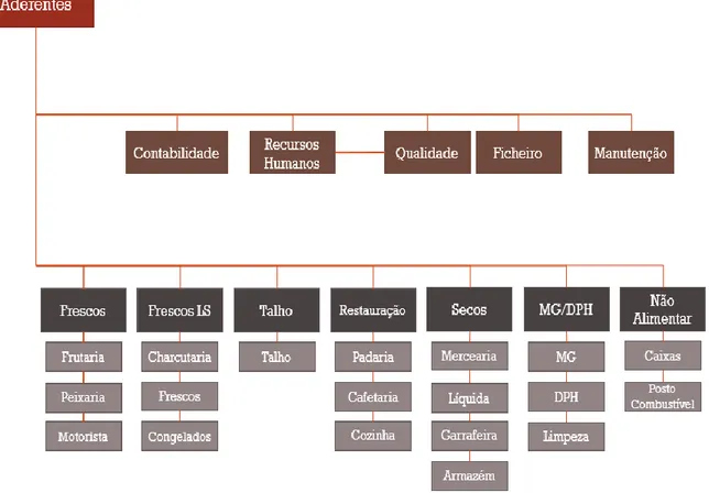 Figura 8. Organigrama Interericeira.