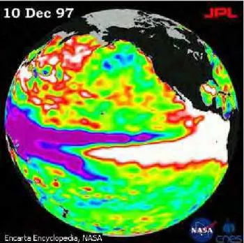 Figura 2.2: Descrição El Niño visto de um satélite