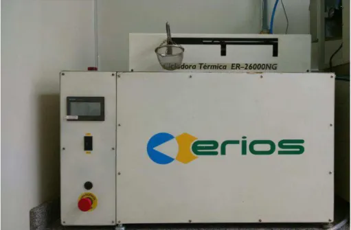 Figura 6 - Máquina de ciclagem térmica ER 26000 (Erios, Brasil). 