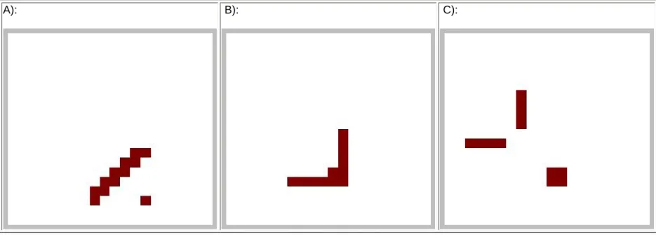 Figure 2.3. Collision between an elementary particle and an almost diagonal particle. 