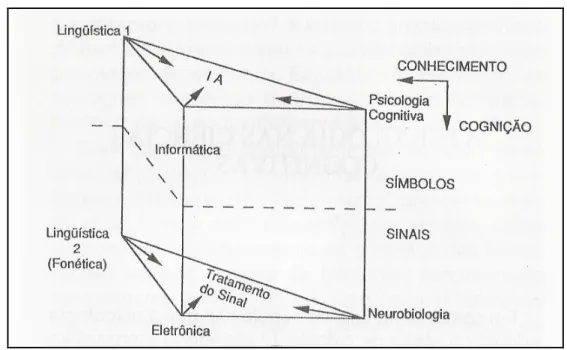 Gráfico 5  –  Relações interdisciplinares no âmbito das ciências cognitivas 