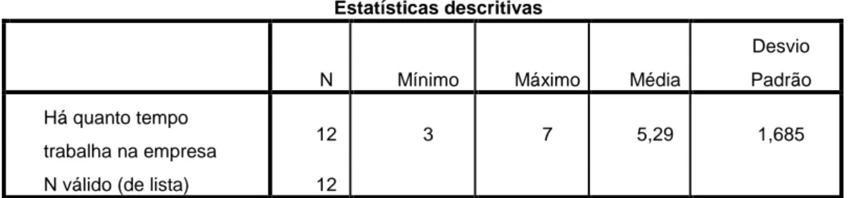 Tabela 3 - Tabela resumo da caracterização sociodemográfica dos respondentes – Estudo Caso  Variáveis sociodemográficas  Principais Resultados 