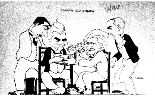Fig. 44: Semana Illustrada, 7 de jun. 1928, charge  de Érico de Paula 