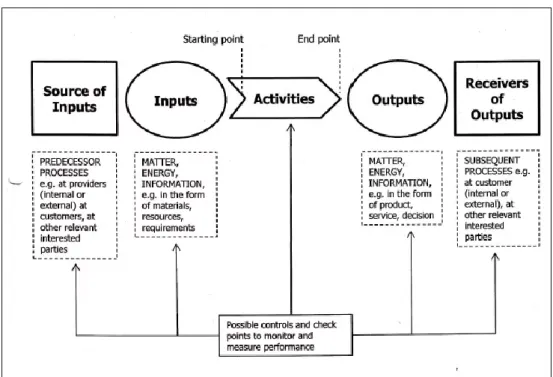 Figure 2.1 - Organizational Process Schematic Representation 1
