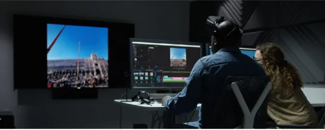 Figura 5 - Imagem ilustrativa de um programa Adobe a ser usado em VR ( Imagem retirada de (Adobe, 2017))