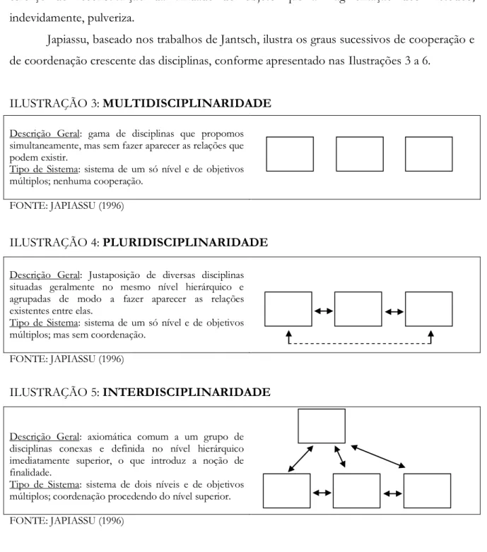 ILUSTRAÇÃO 3: MULTIDISCIPLINARIDADE  