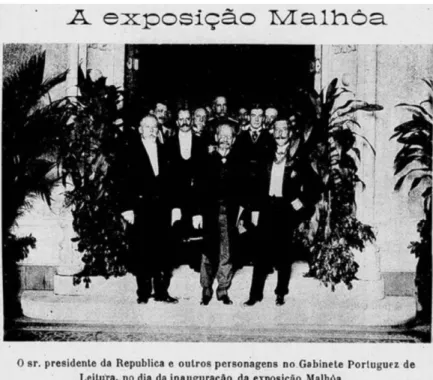FIGURA 9 – “A exposição Malhôa”, Revista da Semana, 22 de julho de 1906. 