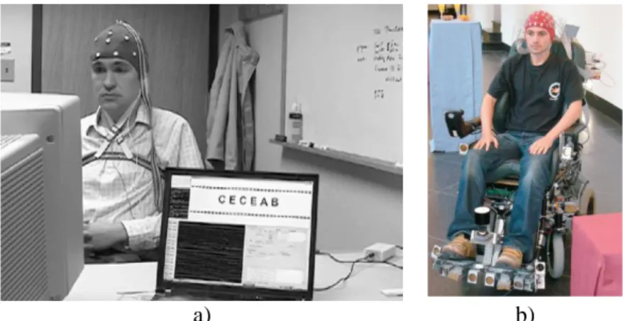 Figure  6.  a)  EEG-based  recognition  system  for  unspoken  speech  (Wester  and  Schultz,  2006)