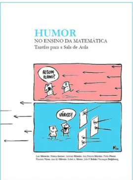 Figura 1. Capa do livro “Humor no ensino da Matemática – tarefas para a sala de aula” 