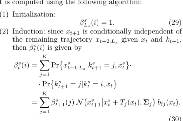 Figure 2 shows a set of sampled trajectories from a sim- sim-ulation with stochastic switching