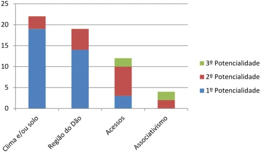 Figura 8 – Potencialidades na região 