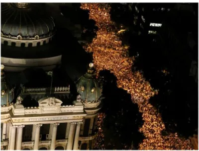 Figura 1: Protestos em São Paulo em Junho de 2013 