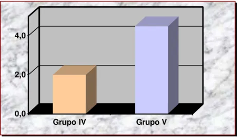 Figura 16 - Representação dos Grupos IV e V. 