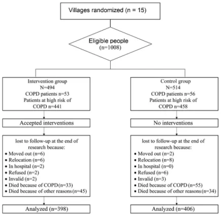 Figure 1. Flow chart of participants in the study.