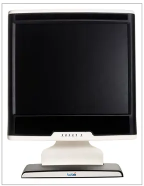 Figure 15 ‐ Front view of the Tobii T120 Eye Tracker [retrieved from: http://www.tobii.com] 