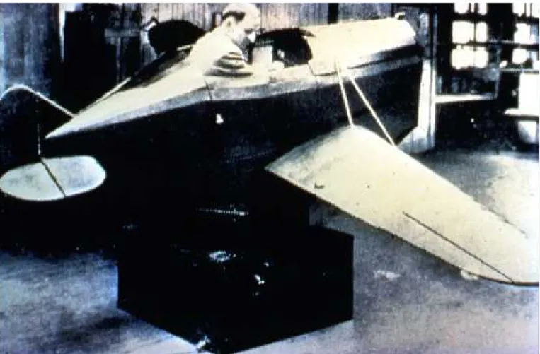 Fig. 2 – The first existing simulator, only mechanical, used during II World War to train RAF pilots.