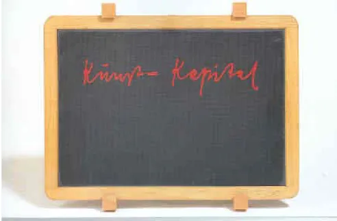 Figura 11  - Kunst = Kapital - 1980 