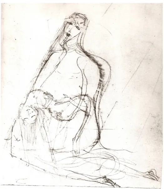 Figura 9 – Pietá, 1948 – Joseph Beuys