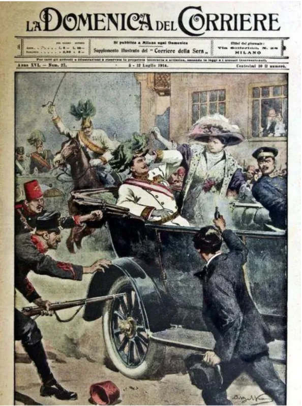 Ilustración de Achille Beltrame. 