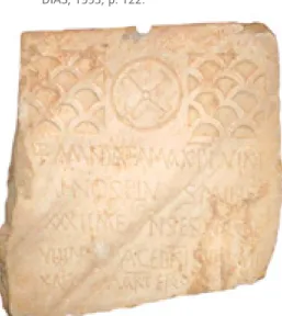 Fig. 7 – Mértola: Inscrição funerária de  Amanda.