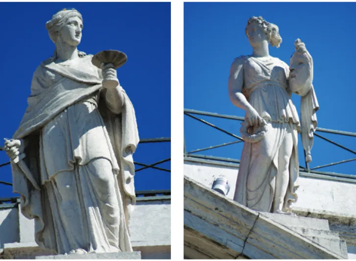 Fig. 2 – Melpomene Fig. 3 – Tália